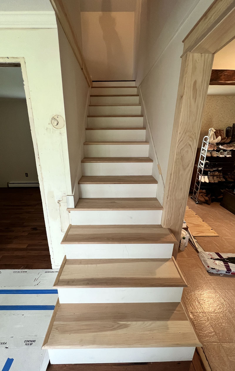 Stairwell Refinish
